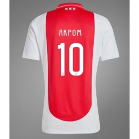 Ajax Chuba Akpom #10 Hjemme skjorte 2024-25 Kortermet